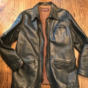 Emporio Armani men’s leather jacket